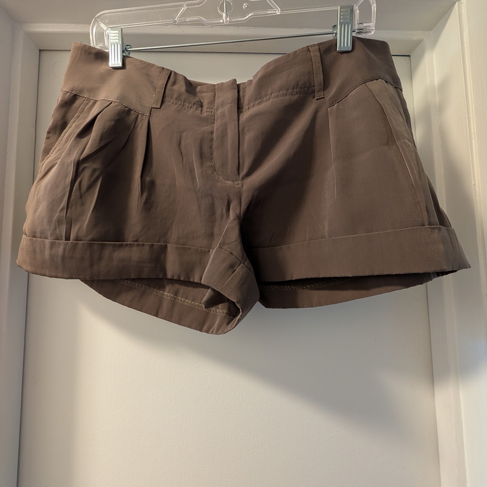 Express Dark Tan Shorts